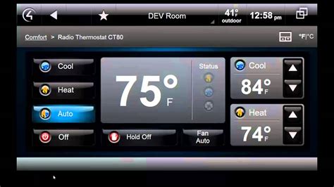 radio thermostat ct ct houselogix control driver youtube