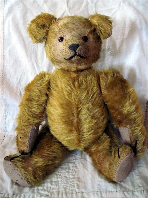 tracys toys    stuff odd antique teddy bear