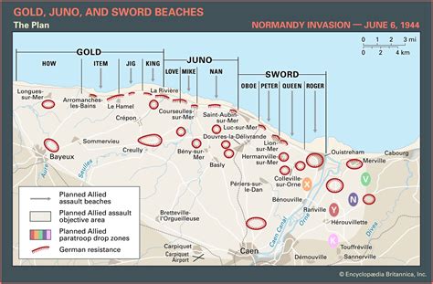 gold beach facts map and normandy invasion britannica