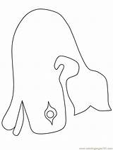 Whale Aboriginal Coloring Printable Pages Animals Color sketch template