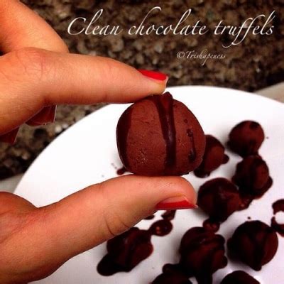 ripped recipes clean chocolate truffels