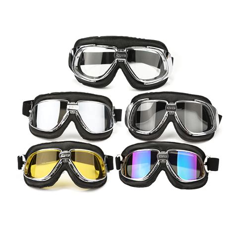 motorcycle goggles motorbike flying scooter helmet glasses goggle anti