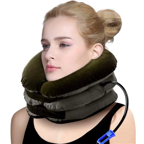 cervical neck traction device instant pain relief  chronic neck