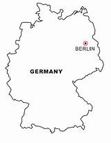 Germania Landkarte Alemania Mapa Ausmalen Deutschlandkarte Malvorlage Colorare Landkarten Cartina Geografie Disegnidacoloraregratis Gratismalvorlagen Geografia sketch template
