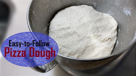 Best Homemade Pizza Dough Recipe Easy To Follow Youtube