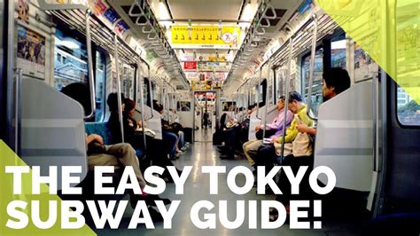 how to catch the tokyo subway the easiest guide on youtube youtube