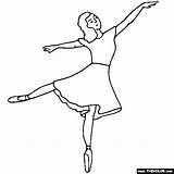 Ballet Pointe Shoes Coloring Ballerina Choose Board Pages Dancer sketch template