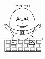 Humpty Dumpty Coloring Pages Nursery Rhyme Drawing Printable Sketch Sheet Getdrawings Getcolorings Clipart Drawings Paintingvalley Spread Color Colorings Fashioned Old sketch template