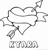 Kyara Liefde Naam sketch template