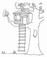 Treehouse Bestcoloringpagesforkids Sheet sketch template