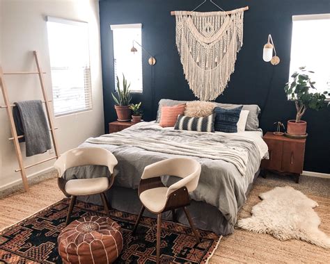 creating  modern boho chic bedroom