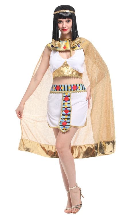Sexy Ladies Fancy Dress Cleopatra Egypt Women Costume Egyptian Goddess