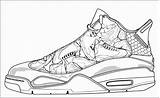 Jordan Coloring Pages Air Shoes Drawing Jordans Sneaker Nike Drawings Mandala Templates Color 5th Zero Sketch Dimension Template Michael Mandalas sketch template