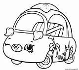 Coloring Cars Cutie Pages Shopkins Printable Wink Print Colouring Info Book Colour sketch template