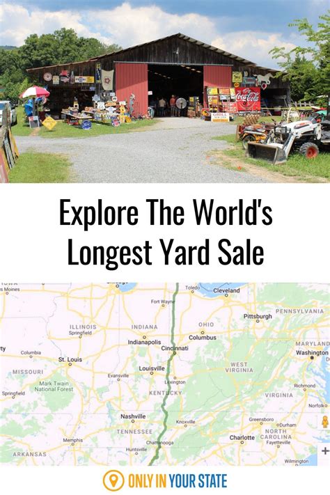 The World S Longest Yard Sale Spans 690 Miles From Michigan To Alabama