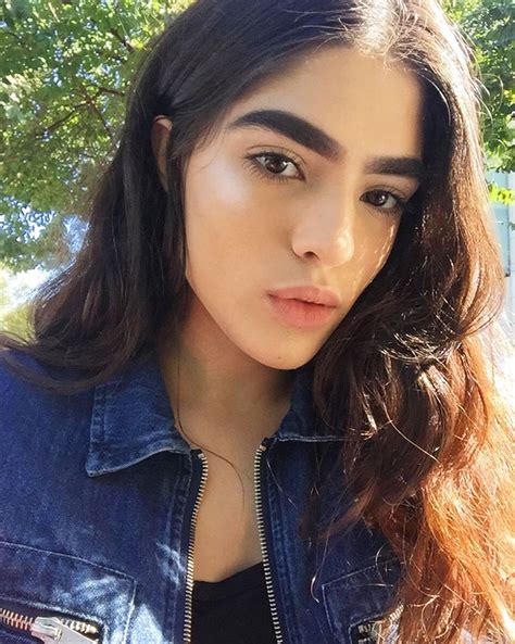 model bullied for having big eyebrows