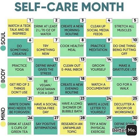 care month challenge wellness challenge detox challenge