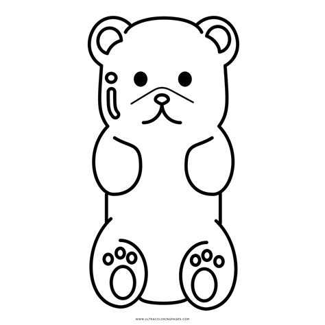 gummy bear coloring page ultra coloring pages