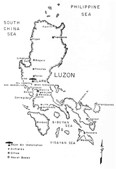 Island Of Luzon In The Philippine Sea