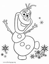 Elsa Olaf Coloring Pages Frozen Getdrawings sketch template