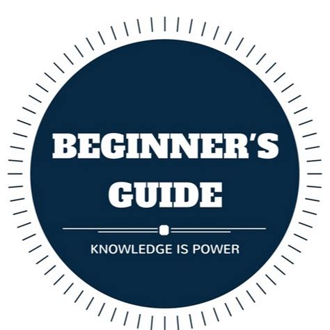 beginners guide youtube
