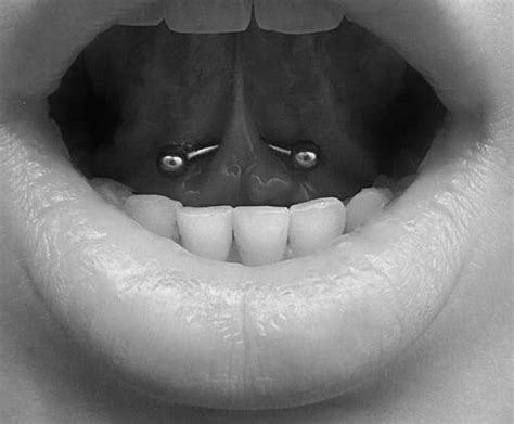 Tongue Web Piercing The Ink Factory Dublin 2