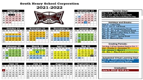 henry county school calendar    schoolcalendarsnet