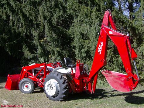 tractordatacom ford  industrial tractor  information