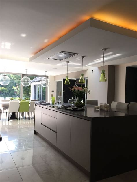 Annabelle Tugby Architects // Lowered ceiling over kitchen