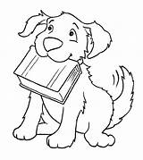 Coloring Book Pages Reading Dog Books Kids Biting Colouring Printable Print 626d Color Dont Sheets Getcolorings Forget sketch template