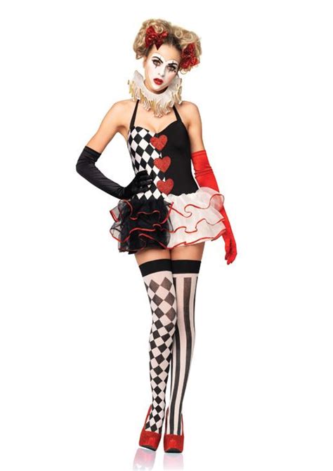 adult sweetheart harlequin women circus clown costume 43 99 the