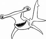 Nemo Coloring Shark Findet Anchor Malvorlagen Darla Dory Disneyclips Coloringhome sketch template