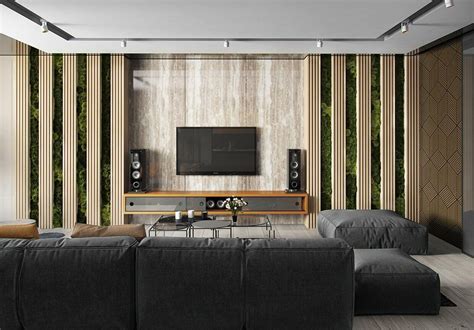 spice   living room   panel wall