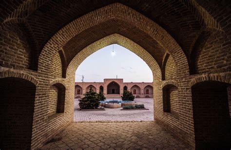 monumental shah abbasi caravanserai  yazd iran goingiran