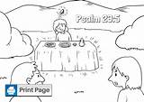 Psalm Coloring Openclipart Niv Connectusfund sketch template