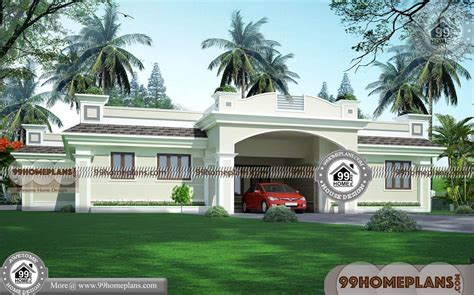 single story bungalow house plans  kerala contemporary homes