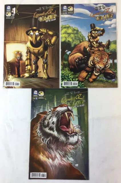 Legends Of Oz Tik Tok And The Kalidah Comics 1 2 3 ~ Full Set 1 3