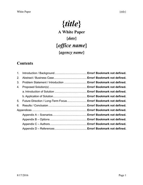 white paper template   documents   word  excel