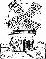 Kleurplaten Windmolens Moulin Kleurplaat Molens Molen Windmolen Windmills Molino Windmill Hollandse Viento Malvorlage Zwart Kleurplatenenzo Molinos Farine Tekeningen Bezoeken Kleuters sketch template