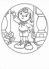 Noddy Coloring Greeting Pages Says Good Sheets Morning Colouring Printable Way Part Make Book Cartoons Template Handcraftguide sketch template