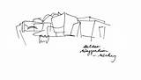 Guggenheim Bilbao フランク ゲーリー Gehry スケッチ sketch template
