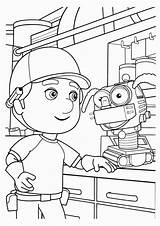 Handy Disney Manny Coloring Printable Pages Print sketch template