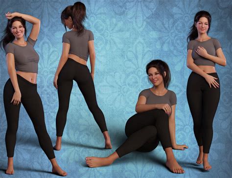 Chill Poses For Genesis 8 1 Female Daz 3d