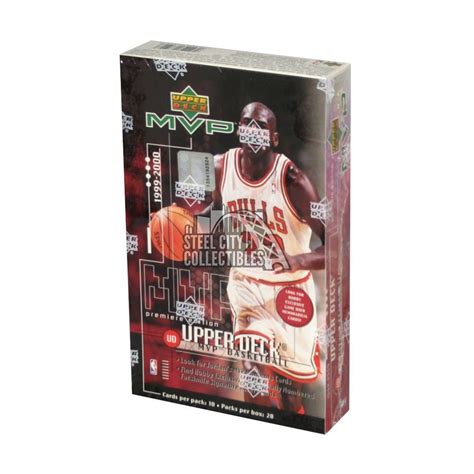 1999 00 Upper Deck Mvp Basketball Hobby Box Steel City Collectibles
