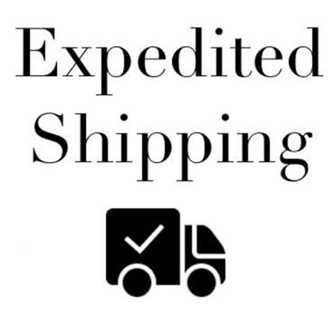 expedited shipping add  blendtique