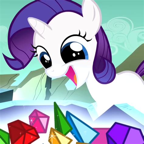 image filly rarity crop sepng   pony friendship