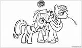 Pony Base Little Coloring Pages Color Getdrawings Drawing Coloringpagesonly sketch template