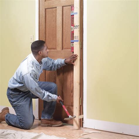 replace  interior door prehung door replacement diy family handyman