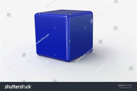 blue cube stock photo  shutterstock