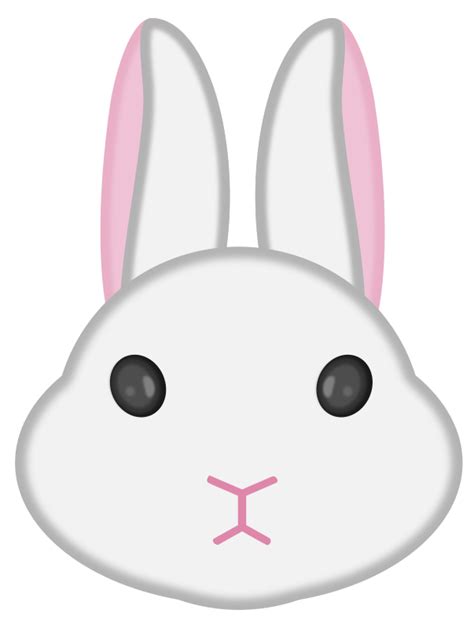 bunny head openclipart
